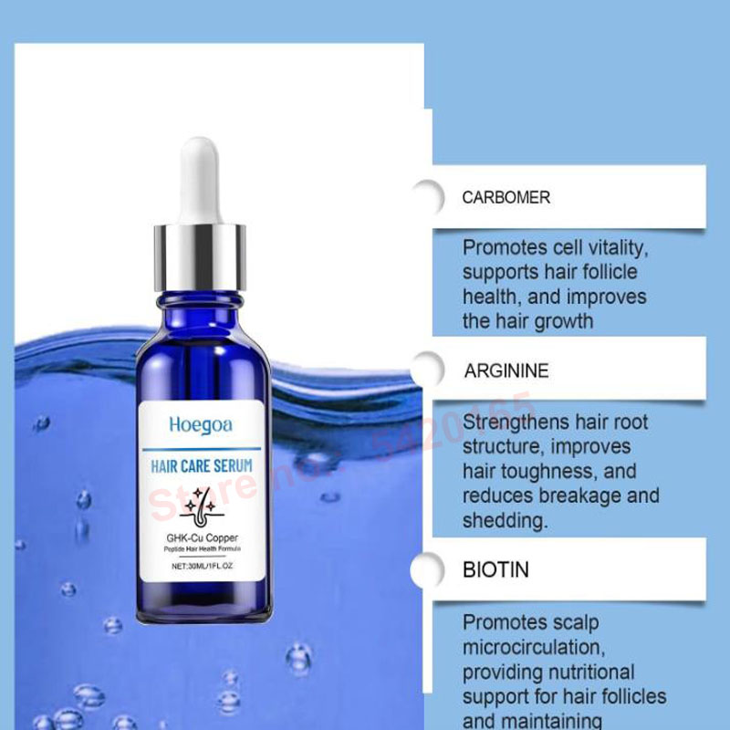 Hair Care Ginseng - سيروم ببتيد GHK-Cu 30 مل مضاد