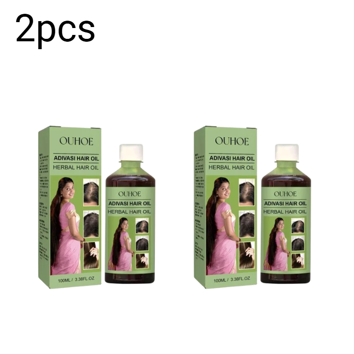 Hair Care India - 1/2 قطعة 100 مللي زيت نمو