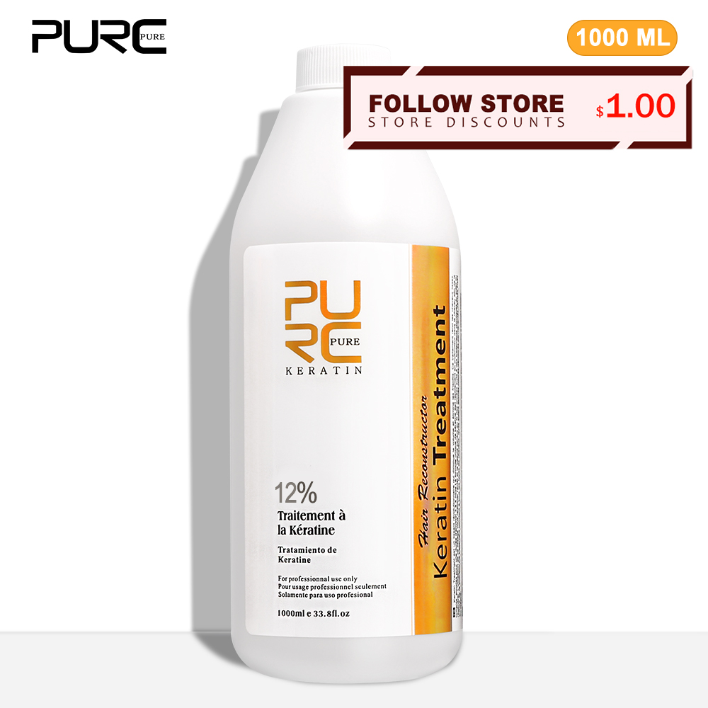 Hair Care Keratin - PURC 12% كيراتين تنعيم علاج الشعر