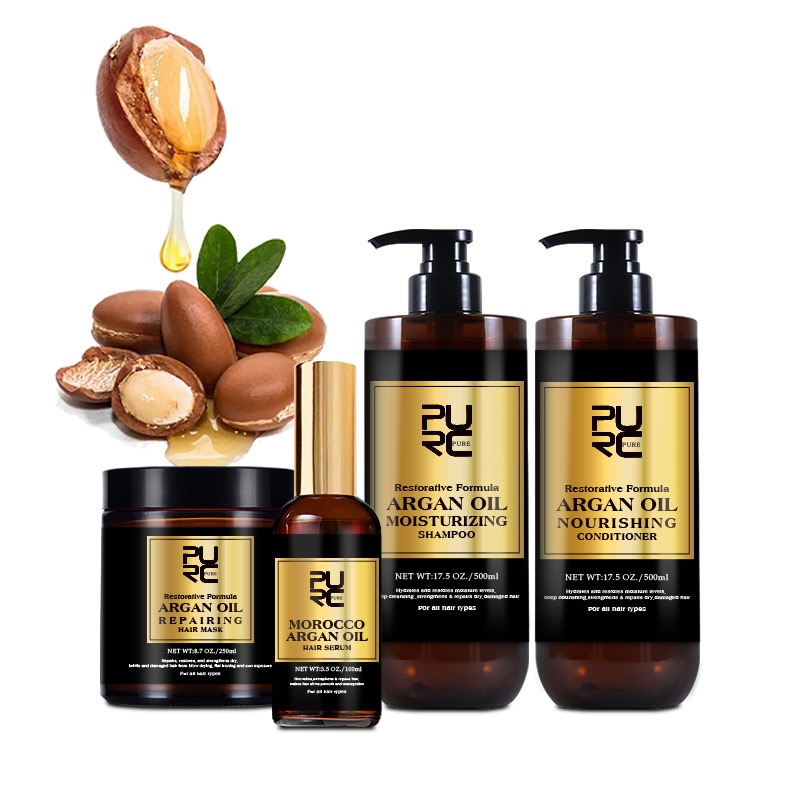 Argan Oil Treatment - المغرب زيت الأركان الشامبو مكيف قناع