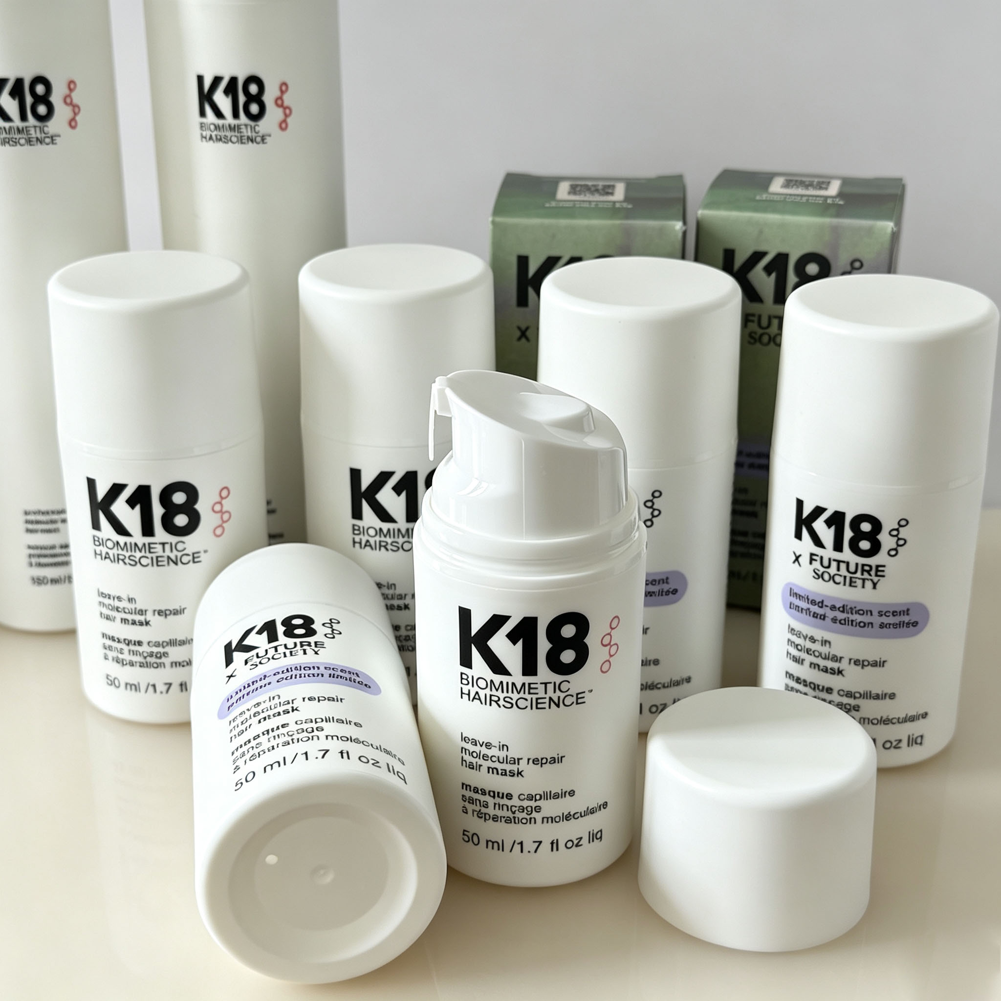 Hair Care K18 - الأكثر مبيعًا K18 قناع الشعر المولكي