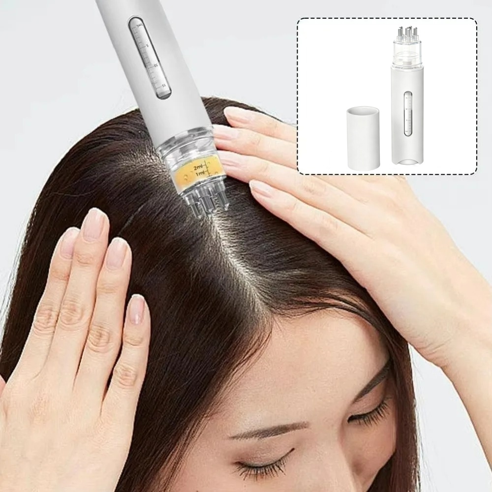 Hair Care Essential - مشط تدليك فروة الرأس مع أداة