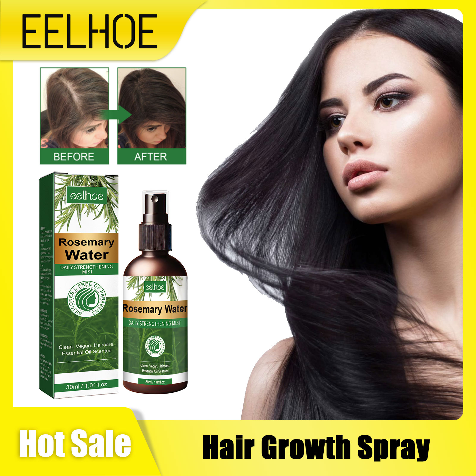 Hair Care Treatment - رذاذ روزماري لتغذية الشعر وعلاج فروة