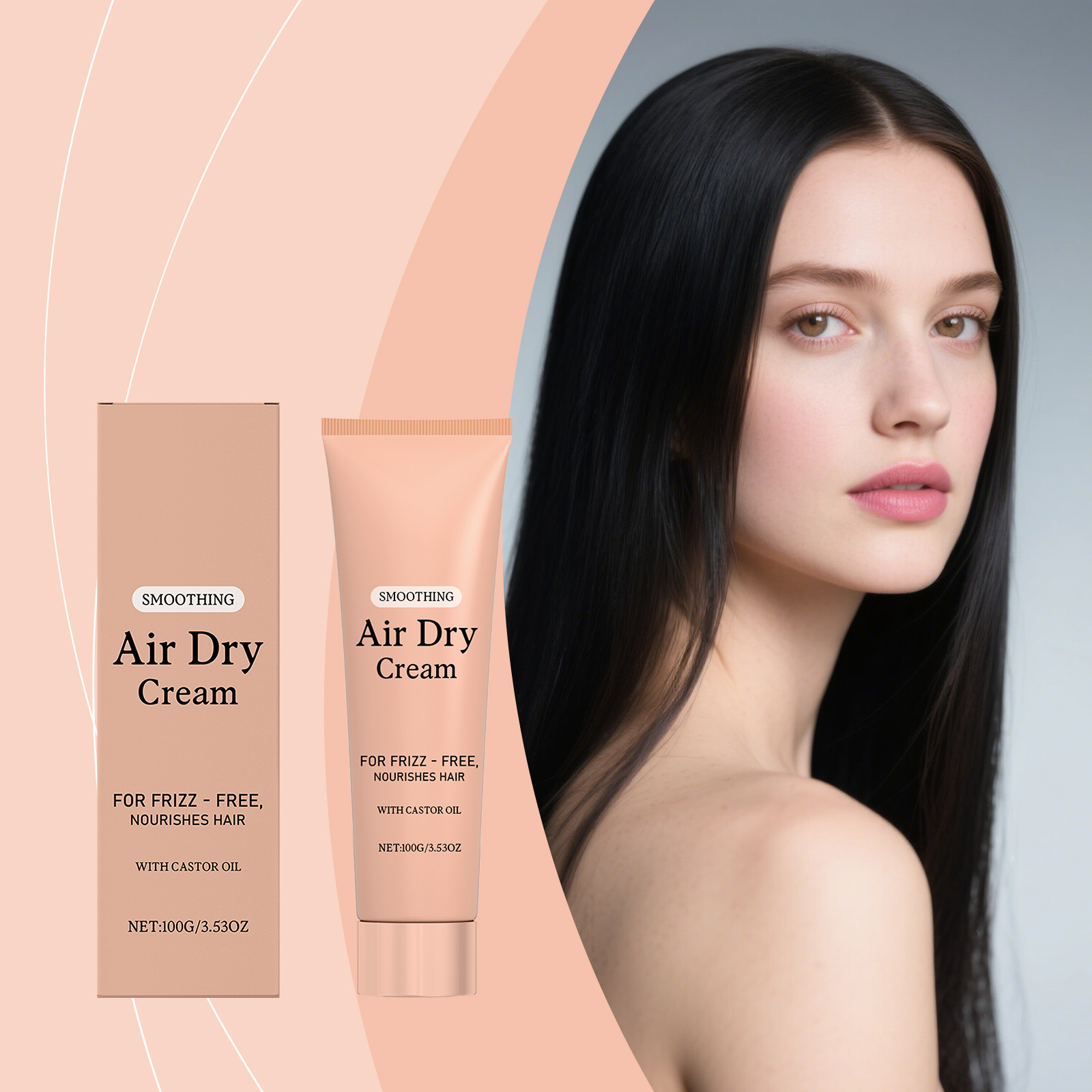 Hair Care Normal - كريم تنعيم الشعر بالهواء الجاف مضاد