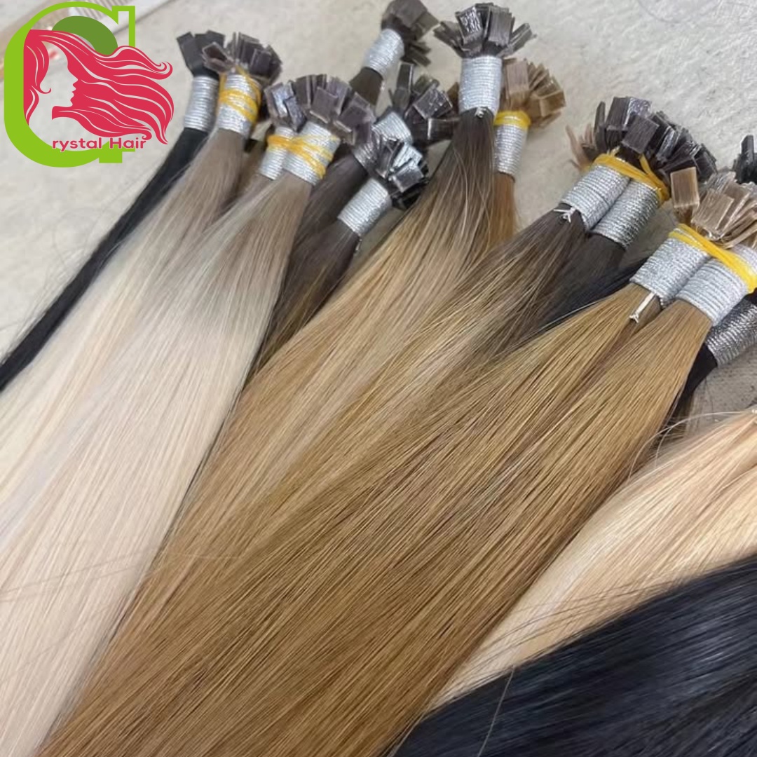 وصلات شعر بشري مسطحة الطرفين،  - مراجعة Hair Care Tips وسعره
