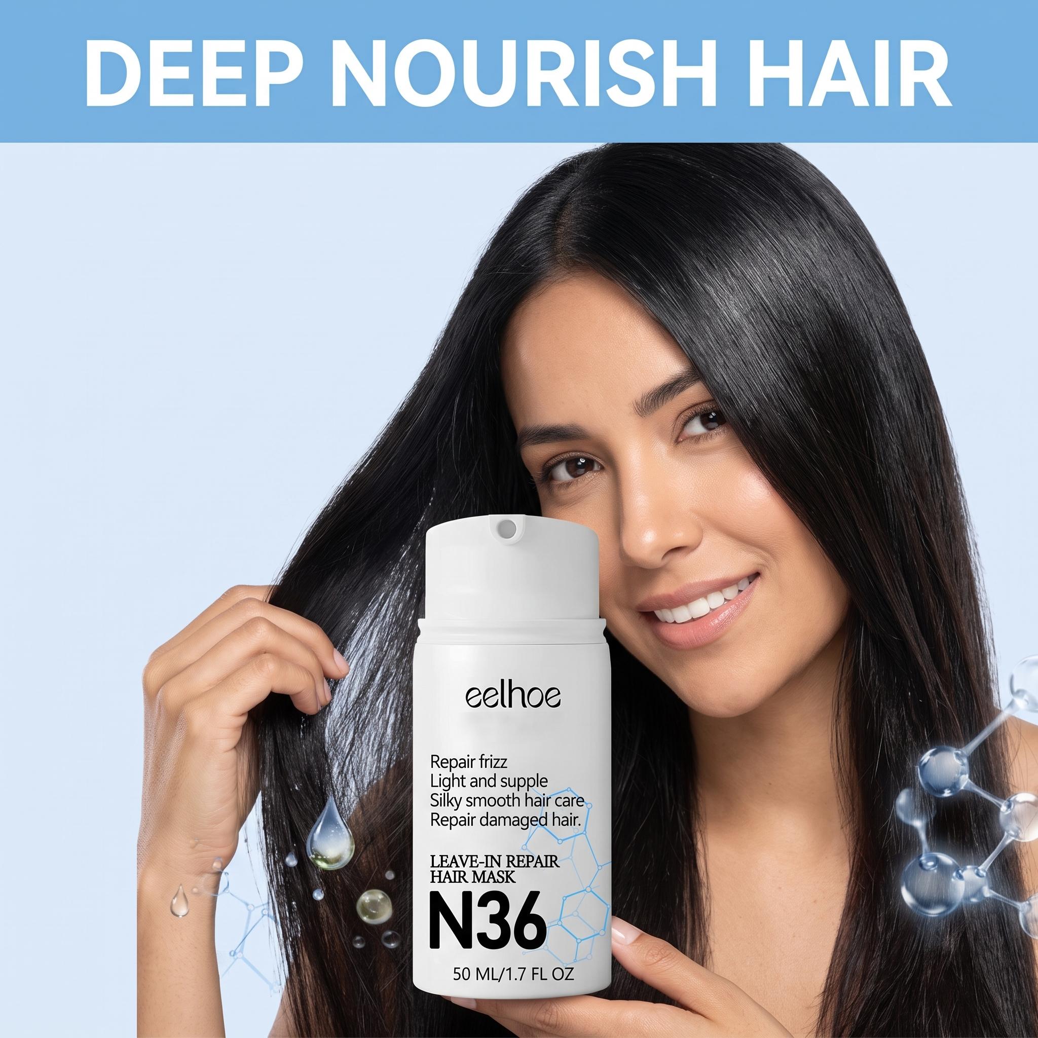 قناع إصلاح الشعر الذي يُترك عل - مراجعة Hair Care Keratin وسعره