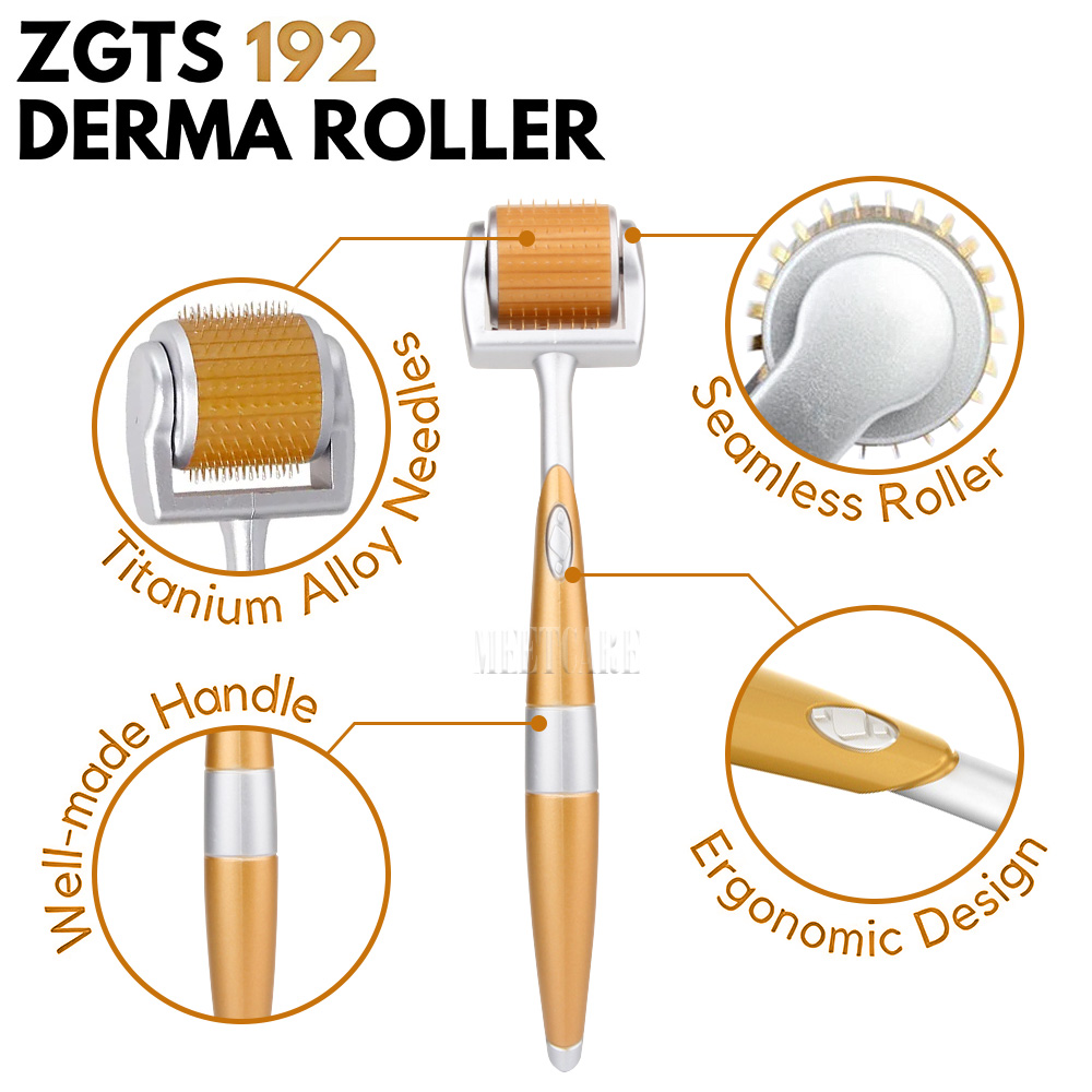 ZGTS 192pin ديرما رولر 0.2 مم  - مراجعة Hair Care Tips وسعره