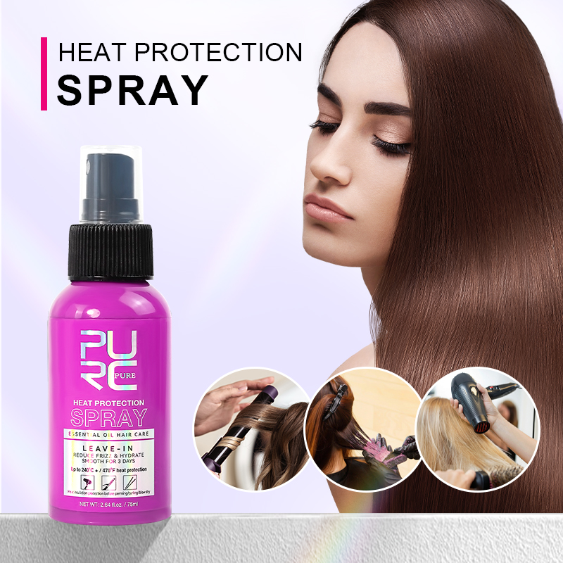 بخاخ PURC للحماية من الحرارة ب - مراجعة Heat Protectant Spray وسعره