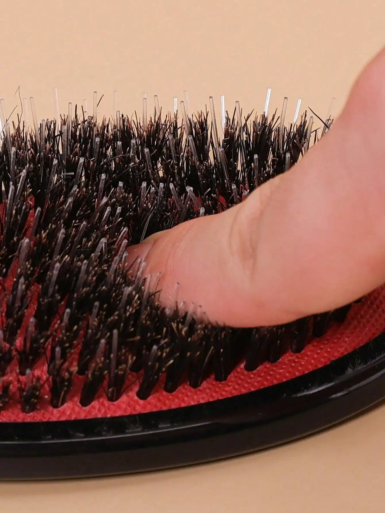فرشاة شعر خشبية صغيرة محمولة ب - مراجعة Hair Care Tips وسعره
