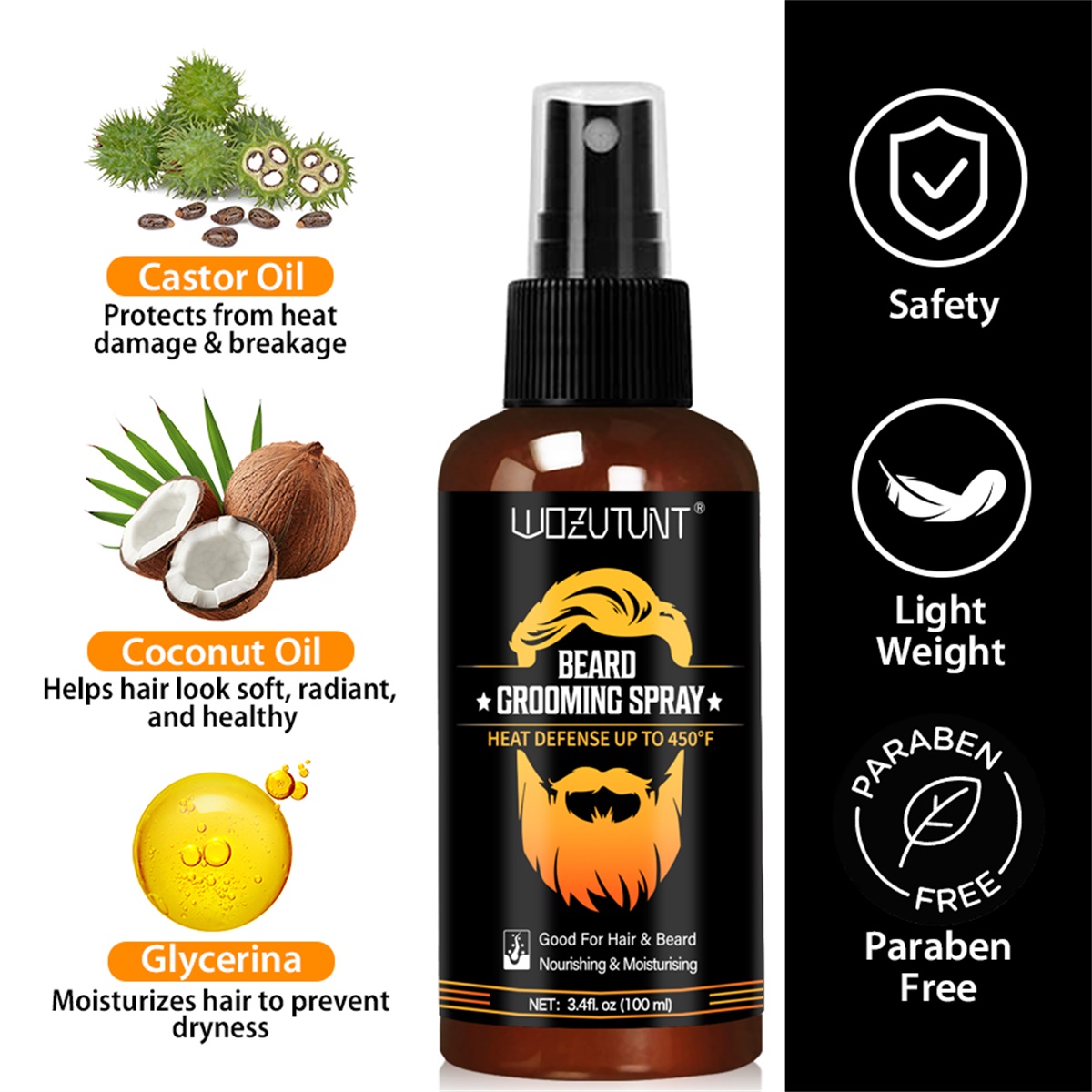 بخاخ العناية باللحية لحماية ال - مراجعة Heat Protectant Spray وسعره