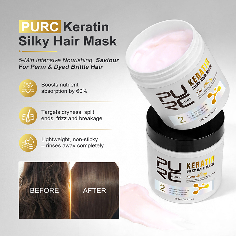 مجموعة العناية بالشعر من PURC  - مراجعة Hair Care Keratin وسعره