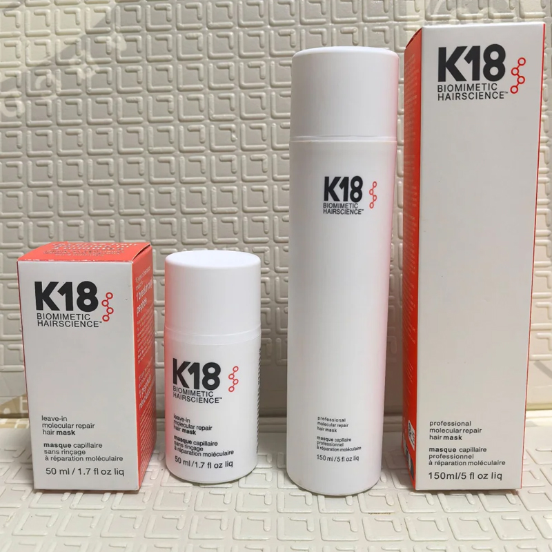 قناع الشعر المصلح جزيئياً من ا - مراجعة Hair Care K18 وسعره