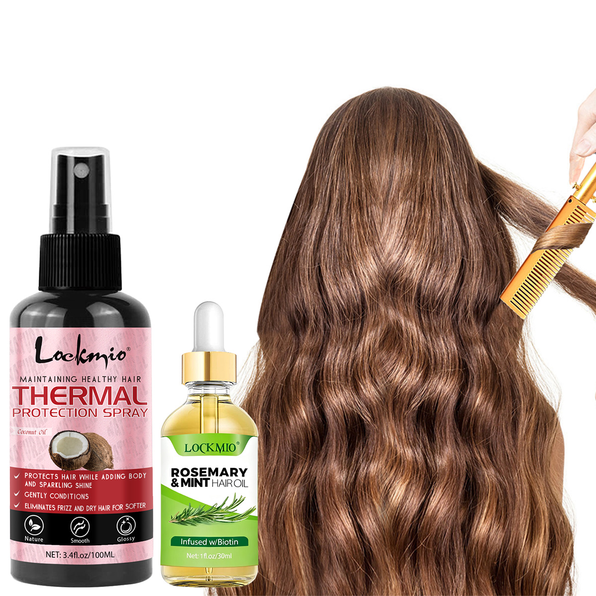 رذاذ الحماية من الحرارة بلسم م - مراجعة Heat Protectant Spray وسعره