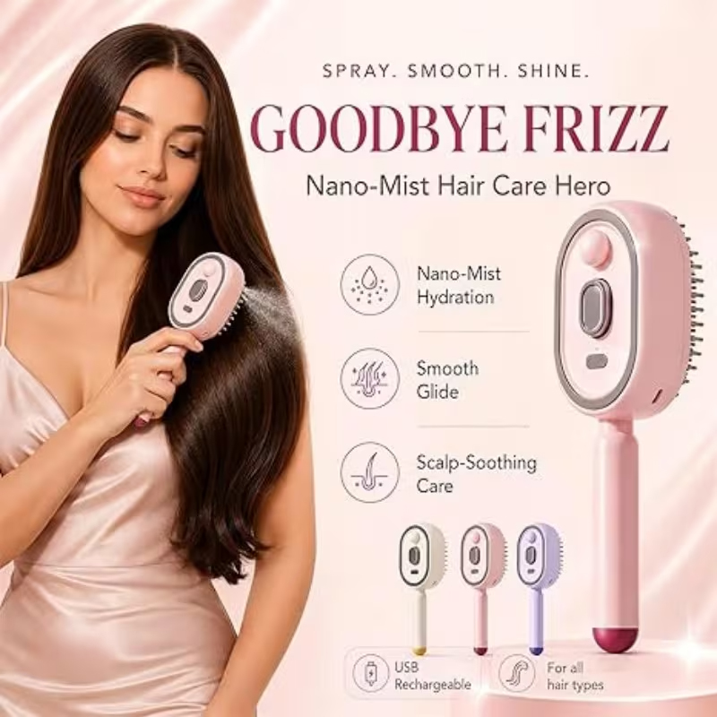 مشط تدليك كهربائي بالهواء المض - مراجعة Hair Care Essential وسعره