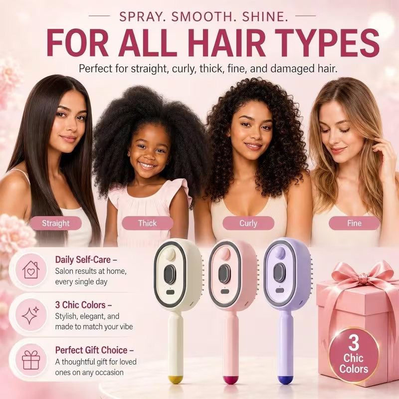 مشط تدليك كهربائي بالهواء المض - مراجعة Hair Care Essential وسعره