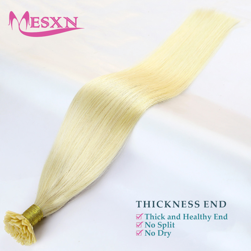 وصلات شعر MESXN ذات طرف مسطح،  - مراجعة Hair Care Tips وسعره