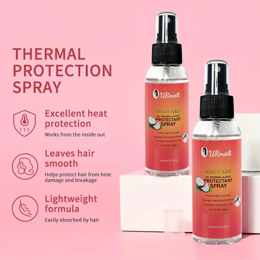 100 مل من بخاخ زيت جوز الهند ا - مراجعة Heat Protectant Spray وسعره