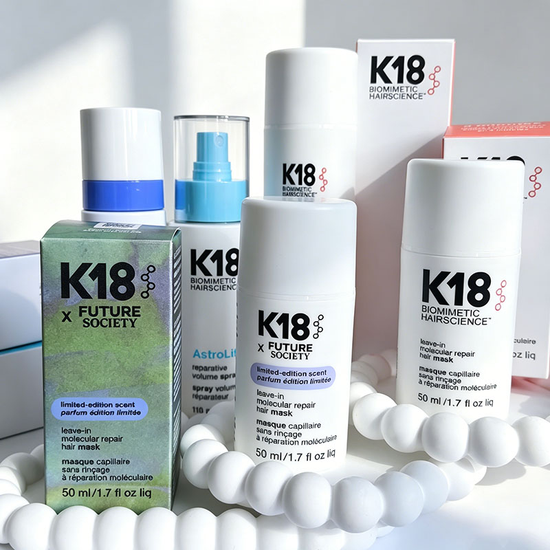 قناع الشعر الجزيئي الجديد K18  - مراجعة Hair Care K18 وسعره