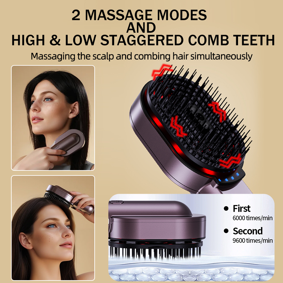 مشط تدليك 4 في 1 قنبلة رذاذ زي - مراجعة Hair Care Essential وسعره