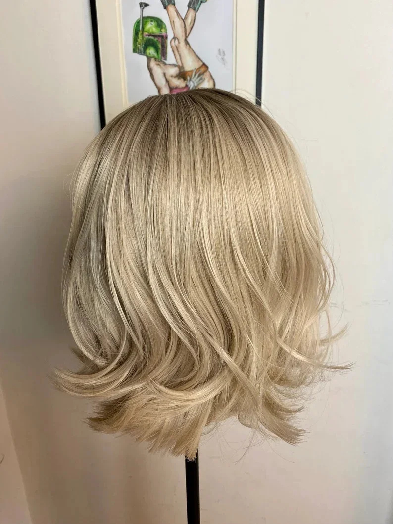 شعر مستعار أومبري أشقر ذهبي مم - مراجعة Hair Care Daily وسعره